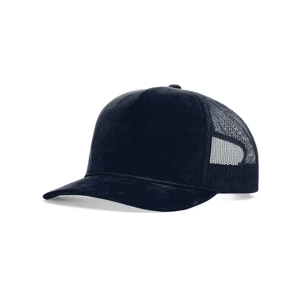 Corduroy front panel and bill add streetwear style,Open mesh back allows... from ASI 72657 Active Life Promo / Active Life