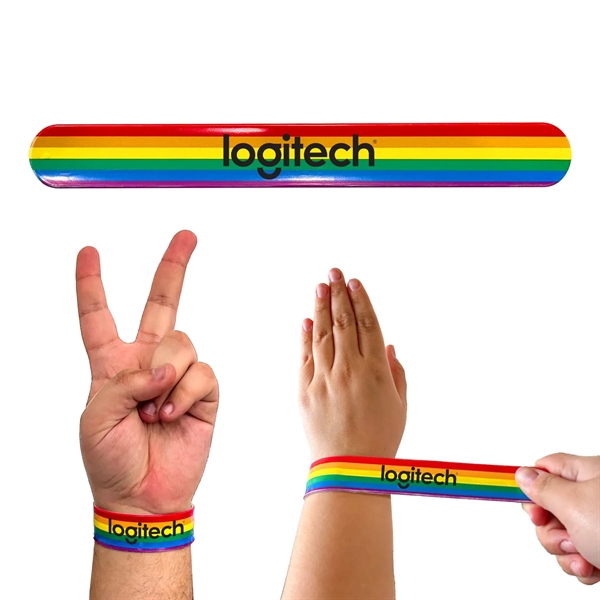 Rainbow Slap Bracelet.... from ASI 52710 Lincoln Line