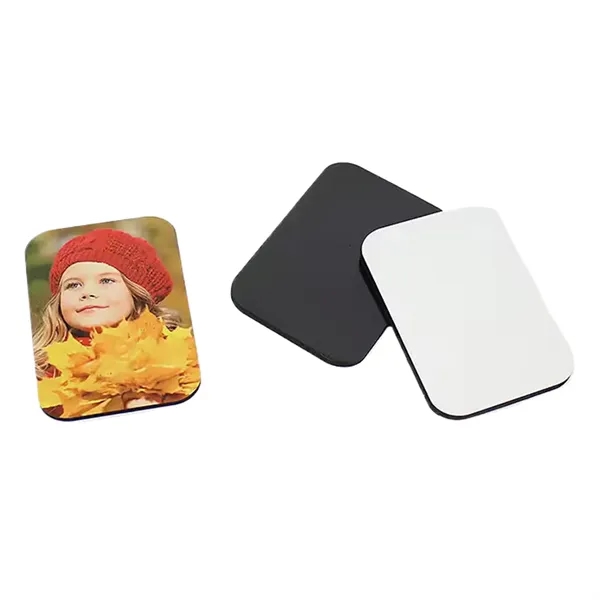 Rectangle design MDF magnet plus free sublimation heat transfer printing in... from ASI 37218 Athena Promo (tm)