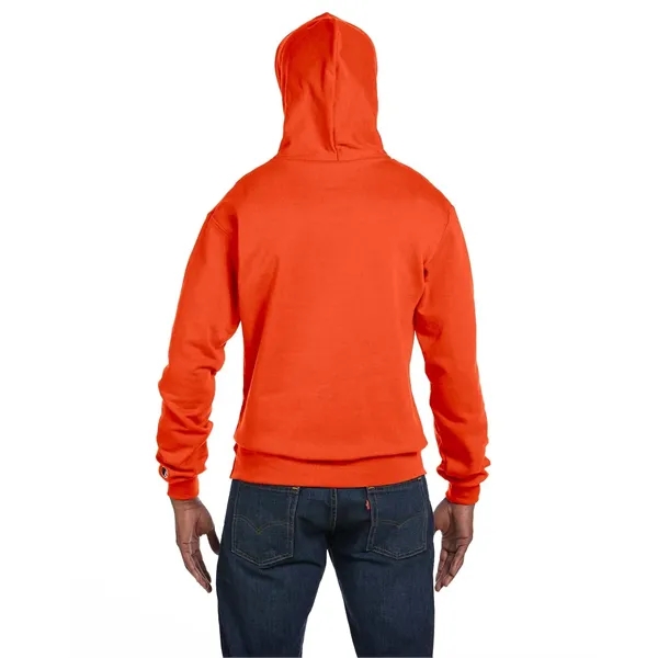 Moisture-wicking pullover hoodie with two-ply hood, dyed-to-match drawcord, and front pouch... from ASI 34063 alphabroder
