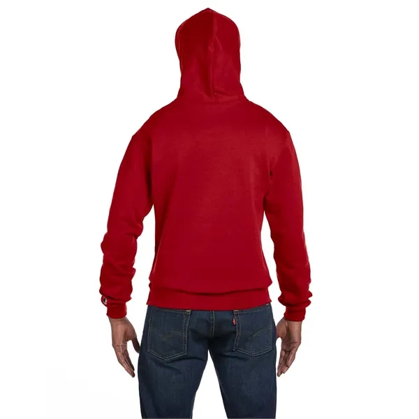 Moisture-wicking pullover hoodie with two-ply hood, dyed-to-match drawcord, and front pouch... from ASI 34063 alphabroder