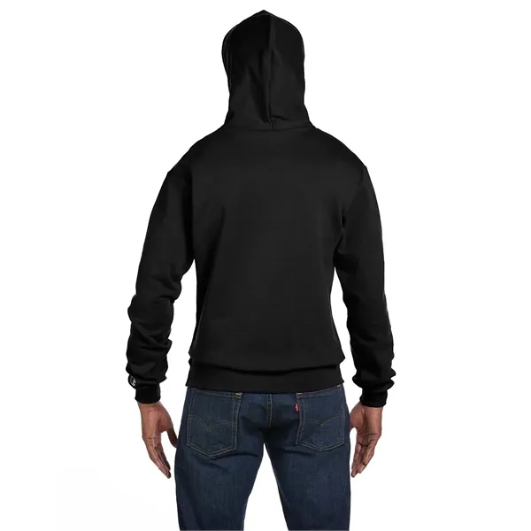 Moisture-wicking pullover hoodie with two-ply hood, dyed-to-match drawcord, and front pouch... from ASI 34063 alphabroder