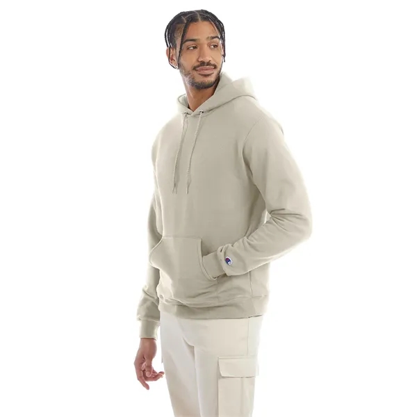 Moisture-wicking pullover hoodie with two-ply hood, dyed-to-match drawcord, and front pouch... from ASI 34063 alphabroder