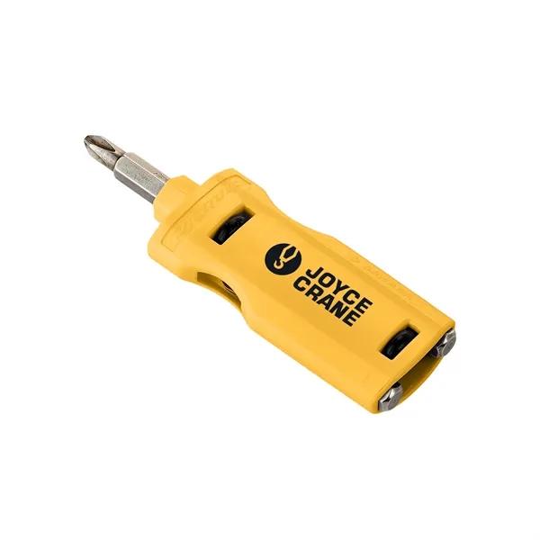 A multi-bit screwdriver with the three bits used most. Bits stored... from ASI 46170 Compass Industries Inc