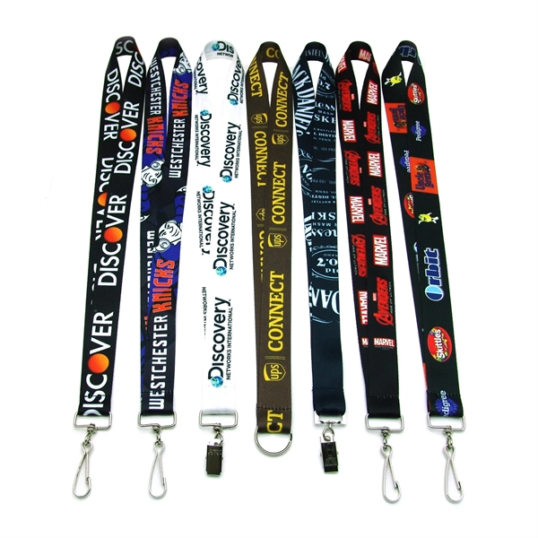 35" long polyester lanyard with assorted hardware attachment options.... from ASI 30250 AZX Sport USA