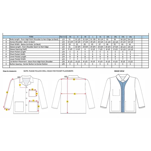 Unisex lab coat that features 2 lower patch pockets, 4 color... from ASI 36558 Aprons, Etc.