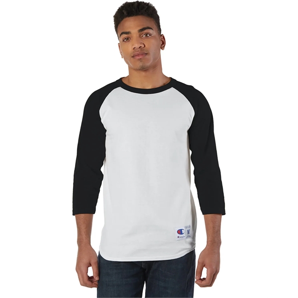 Champion adult raglan t-shirt with 3/4 sleeves.... from ASI 34063 alphabroder