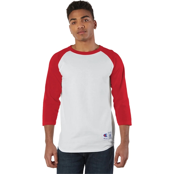 Champion adult raglan t-shirt with 3/4 sleeves.... from ASI 34063 alphabroder