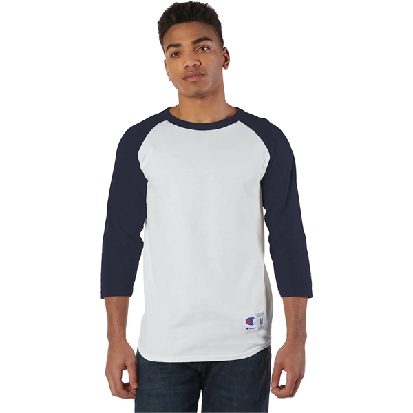 Champion adult raglan t-shirt with 3/4 sleeves.... from ASI 34063 alphabroder