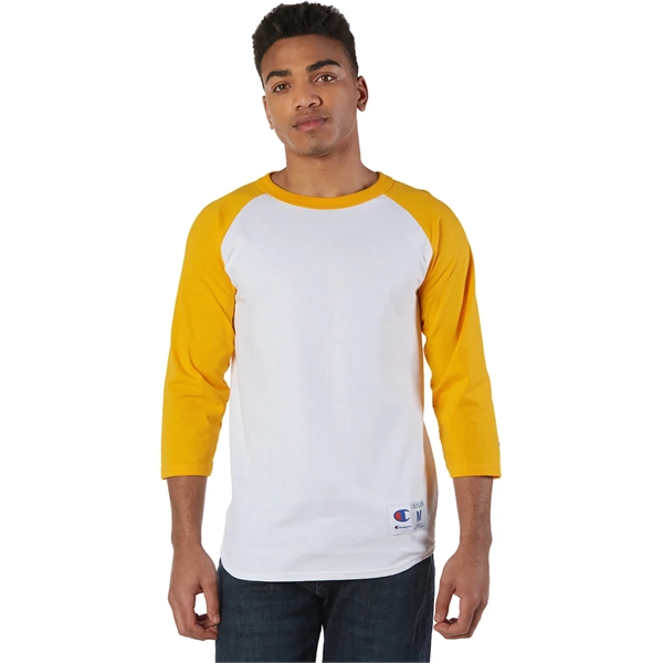 Champion adult raglan t-shirt with 3/4 sleeves.... from ASI 34063 alphabroder