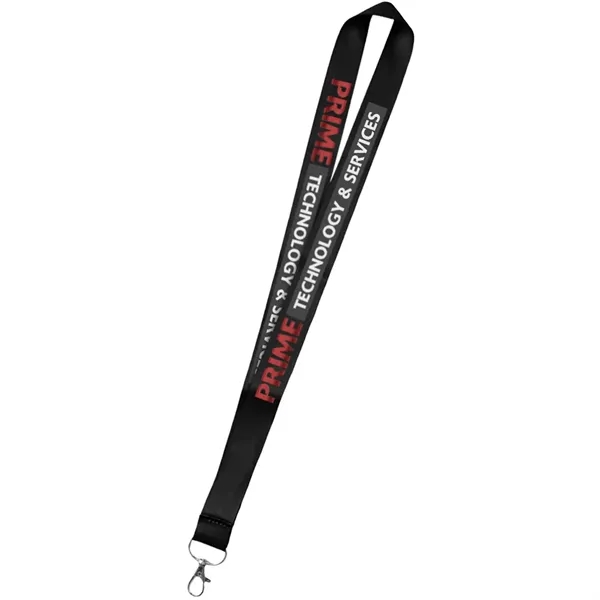 36" x 1" micro weave polyester lanyard with dye sublimation customization.... from ASI 39552 BEL Promo