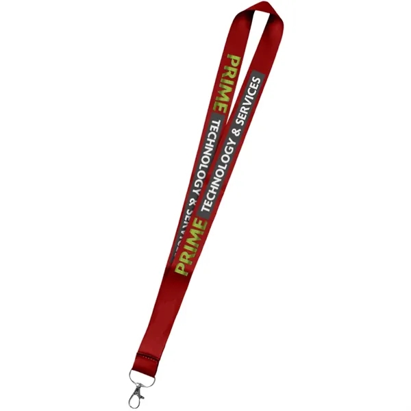 36" x 1" micro weave polyester lanyard with dye sublimation customization.... from ASI 39552 BEL Promo