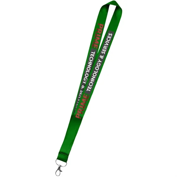 36" x 1" micro weave polyester lanyard with dye sublimation customization.... from ASI 39552 BEL Promo