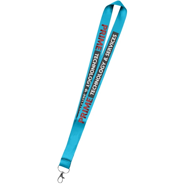 36" x 1" micro weave polyester lanyard with dye sublimation customization.... from ASI 39552 BEL Promo