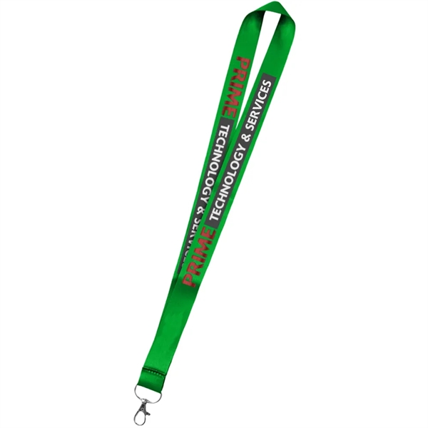 36" x 1" micro weave polyester lanyard with dye sublimation customization.... from ASI 39552 BEL Promo