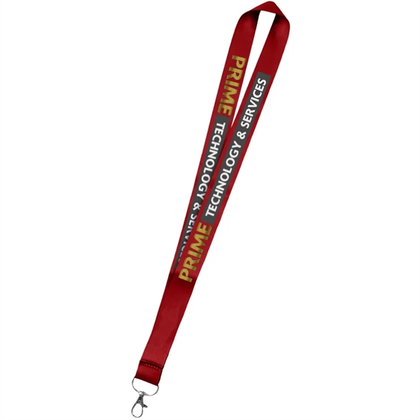 36" x 1" micro weave polyester lanyard with dye sublimation customization.... from ASI 39552 BEL Promo
