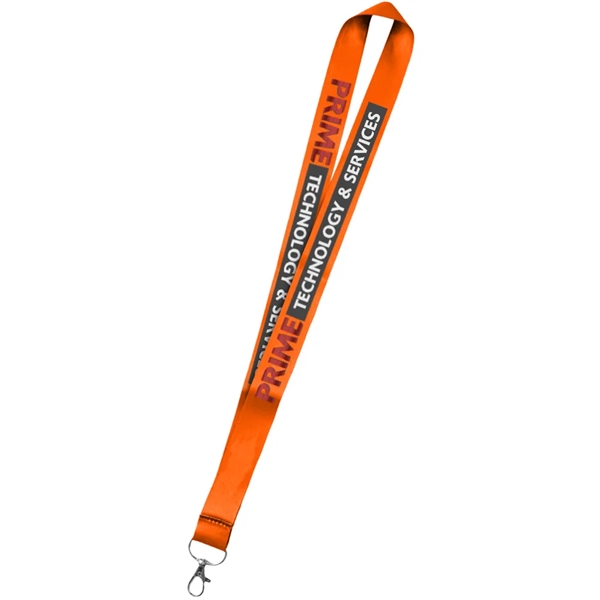 36" x 1" micro weave polyester lanyard with dye sublimation customization.... from ASI 39552 BEL Promo