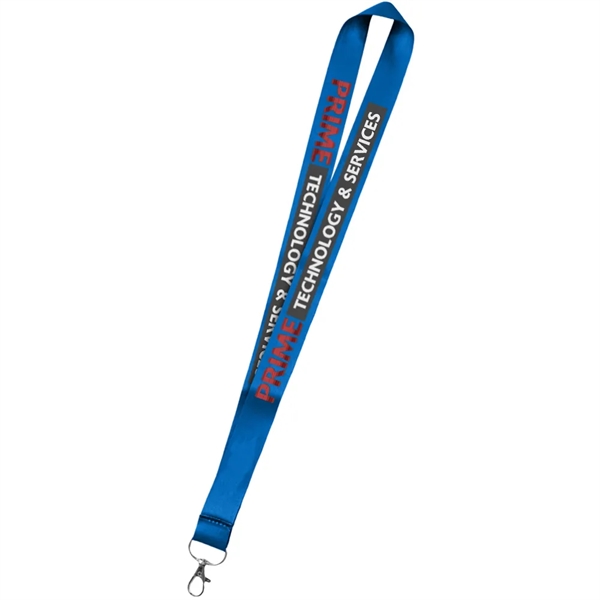 36" x 1" micro weave polyester lanyard with dye sublimation customization.... from ASI 39552 BEL Promo