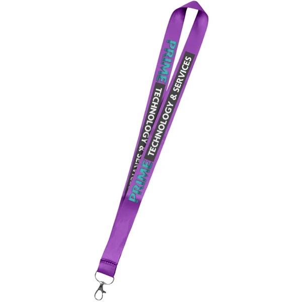 36" x 1" micro weave polyester lanyard with dye sublimation customization.... from ASI 39552 BEL Promo