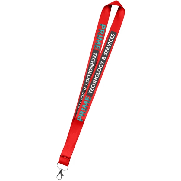 36" x 1" micro weave polyester lanyard with dye sublimation customization.... from ASI 39552 BEL Promo
