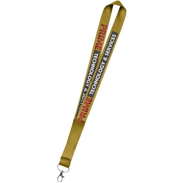 36" x 1" micro weave polyester lanyard with dye sublimation customization.... from ASI 39552 BEL Promo