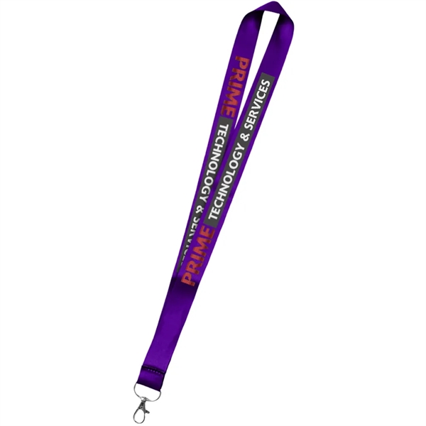 36" x 1" micro weave polyester lanyard with dye sublimation customization.... from ASI 39552 BEL Promo