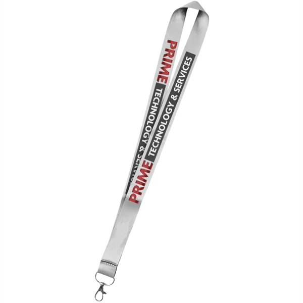 36" x 1" micro weave polyester lanyard with dye sublimation customization.... from ASI 39552 BEL Promo