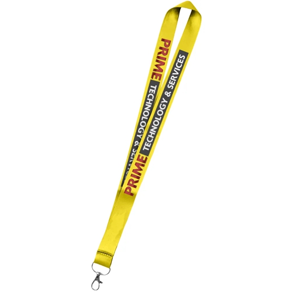 36" x 1" micro weave polyester lanyard with dye sublimation customization.... from ASI 39552 BEL Promo