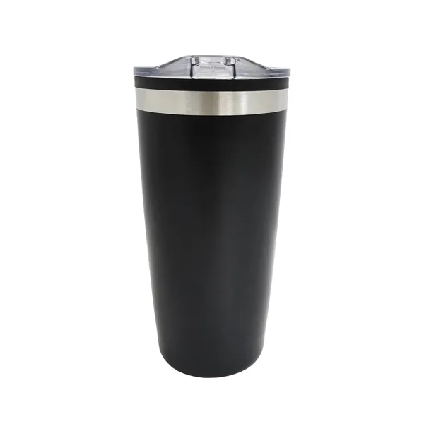 Double wall tumbler with lid, 20 oz. plus 1 color silkscreen... from ASI 37218 Athena Promo (tm)