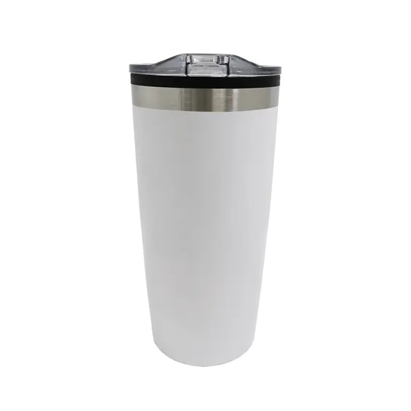Double wall tumbler with lid, 20 oz. plus 1 color silkscreen... from ASI 37218 Athena Promo (tm)