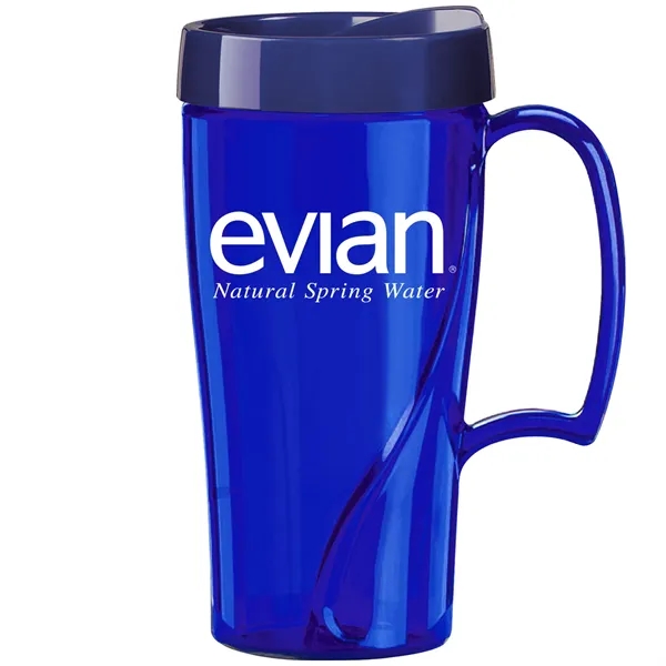 Travel mug with handle, 16 oz. Made in the USA.... from ASI 80060 VisionUSA