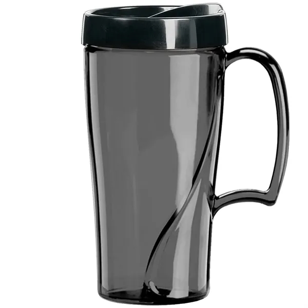 Travel mug with handle, 16 oz. Made in the USA.... from ASI 80060 VisionUSA