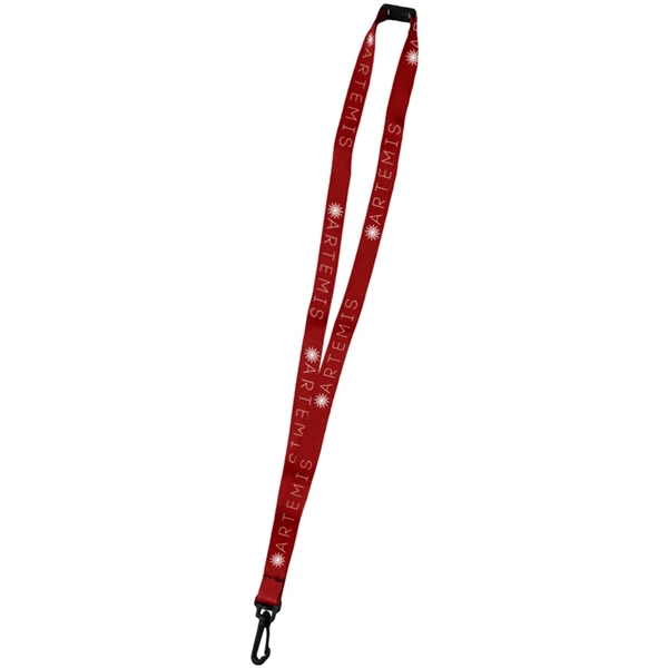 36" x 5/8" lanyard with a safety breakaway and dye-sublimation printing.... from ASI 39552 BEL Promo