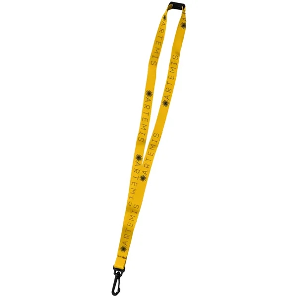 36" x 5/8" lanyard with a safety breakaway and dye-sublimation printing.... from ASI 39552 BEL Promo