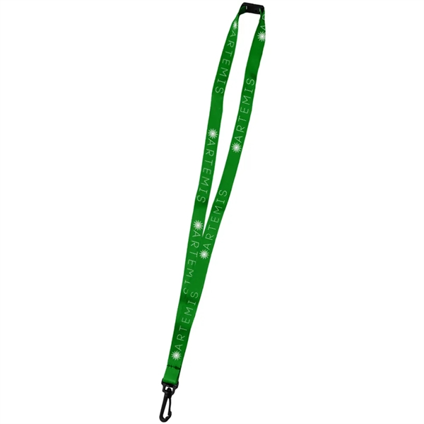 36" x 5/8" lanyard with a safety breakaway and dye-sublimation printing.... from ASI 39552 BEL Promo