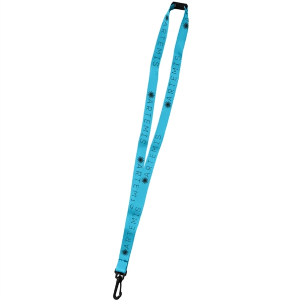 36" x 5/8" lanyard with a safety breakaway and dye-sublimation printing.... from ASI 39552 BEL Promo