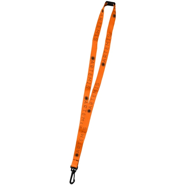 36" x 5/8" lanyard with a safety breakaway and dye-sublimation printing.... from ASI 39552 BEL Promo
