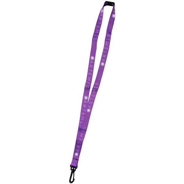 36" x 5/8" lanyard with a safety breakaway and dye-sublimation printing.... from ASI 39552 BEL Promo