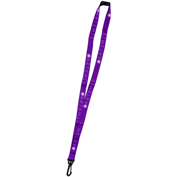 36" x 5/8" lanyard with a safety breakaway and dye-sublimation printing.... from ASI 39552 BEL Promo