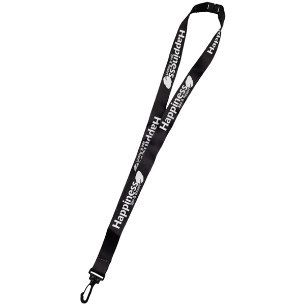 36" x 3/4" dye-sublimation lanyard with safety breakaway.... from ASI 39552 BEL Promo