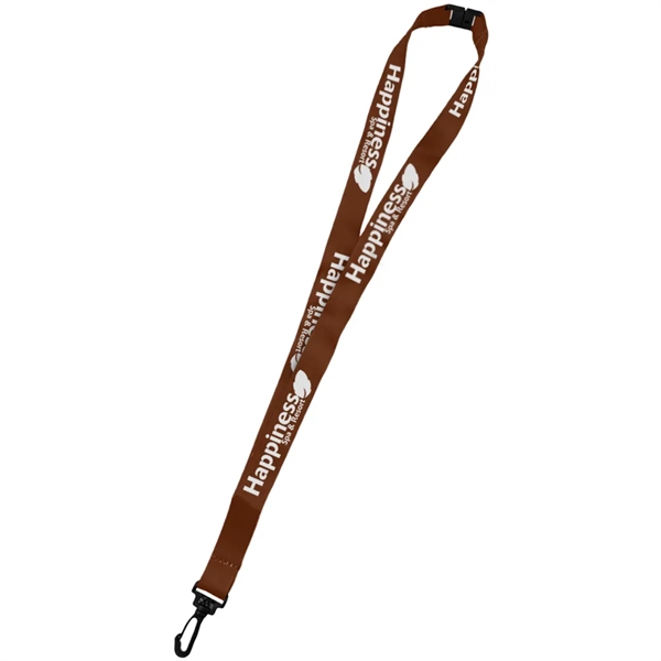 36" x 3/4" dye-sublimation lanyard with safety breakaway.... from ASI 39552 BEL Promo