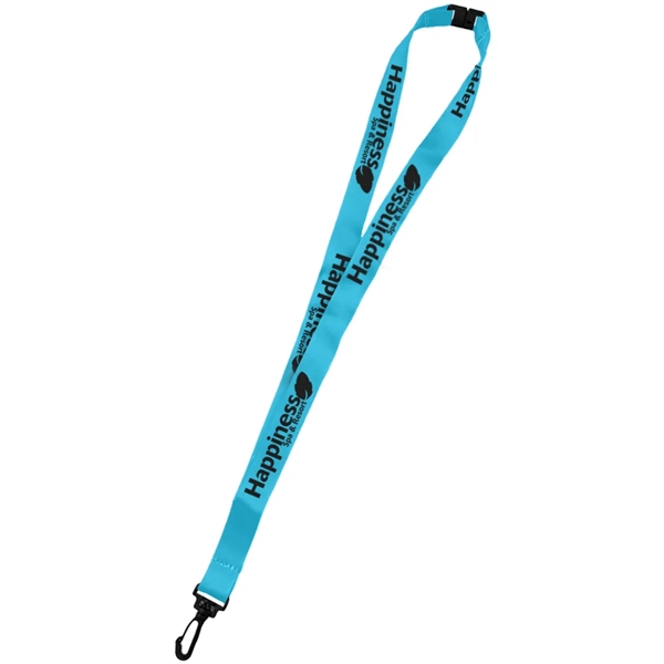 36" x 3/4" dye-sublimation lanyard with safety breakaway.... from ASI 39552 BEL Promo