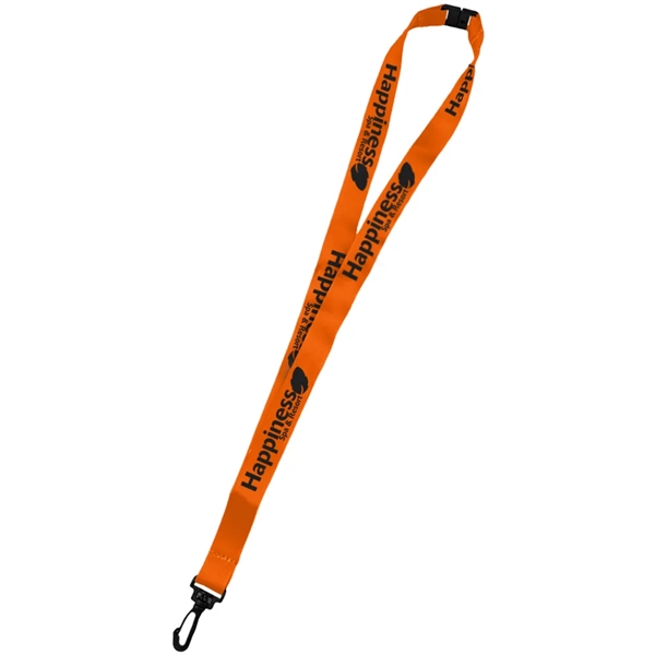 36" x 3/4" dye-sublimation lanyard with safety breakaway.... from ASI 39552 BEL Promo
