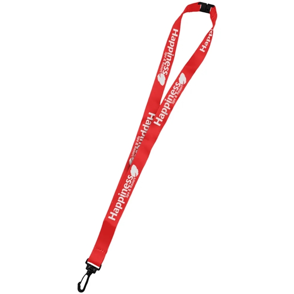 36" x 3/4" dye-sublimation lanyard with safety breakaway.... from ASI 39552 BEL Promo