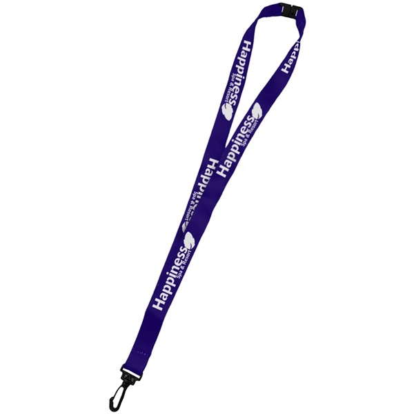 36" x 3/4" dye-sublimation lanyard with safety breakaway.... from ASI 39552 BEL Promo
