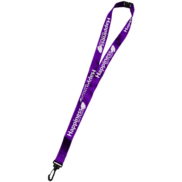 36" x 3/4" dye-sublimation lanyard with safety breakaway.... from ASI 39552 BEL Promo