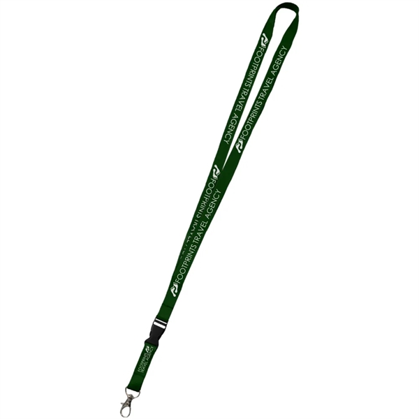 36" x 5/8" dye-sublimated lanyard with buckle release.... from ASI 39552 BEL Promo