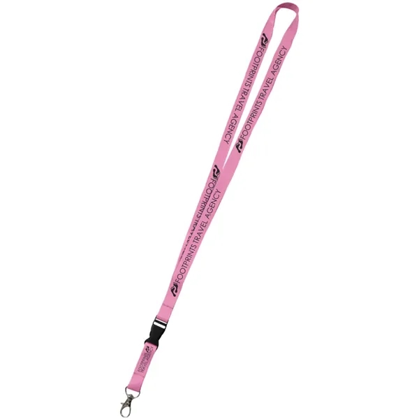 36" x 5/8" dye-sublimated lanyard with buckle release.... from ASI 39552 BEL Promo