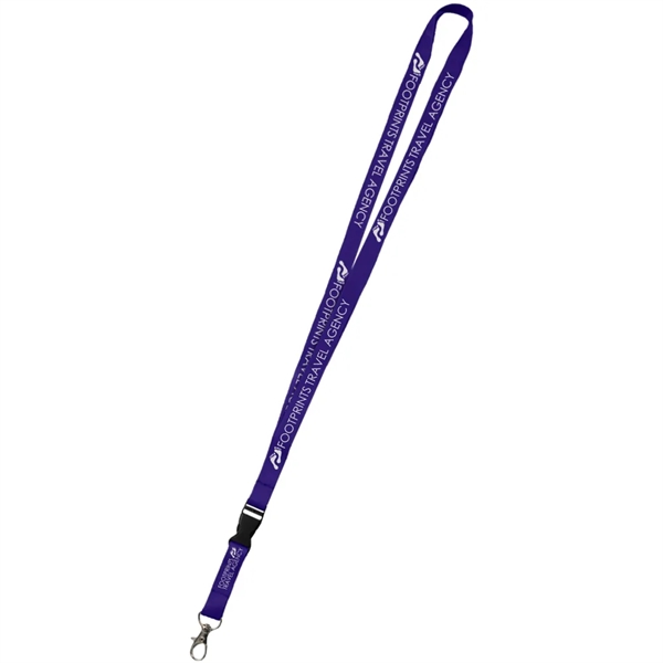 36" x 5/8" dye-sublimated lanyard with buckle release.... from ASI 39552 BEL Promo