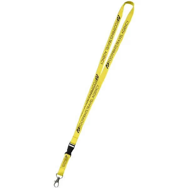 36" x 5/8" dye-sublimated lanyard with buckle release.... from ASI 39552 BEL Promo